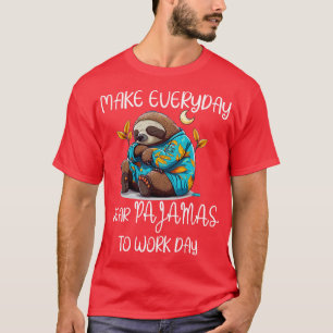 T-shirt Journée nationale du pyjama au travail