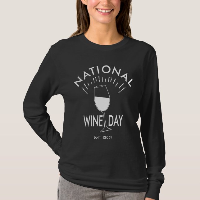 T-shirt Journée nationale du vin (Devant)
