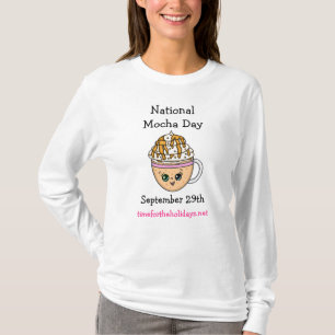 T-shirt Journée nationale Mocha 29 septembre   Vacances am