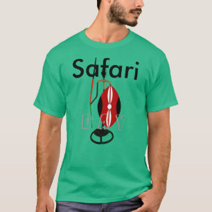 T-shirt Journée Safari Kenya Hakuna Matata Pour Chemises G