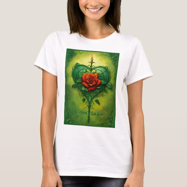 T-shirt journée spéciale velentaain (Devant)