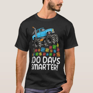 T-shirt Jours Camion Monster Smarter 100 Jours D'École 100