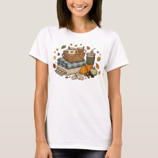 T-shirt Jours d'automne Nuits douillettes-Amusant