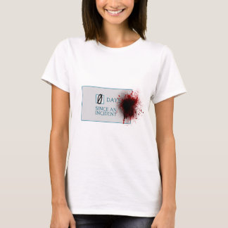 T-shirt Jours de l'éclaboussure 0 de sang depuis