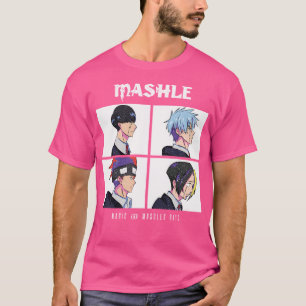T-shirt Jours De Magie Et De Muscles Mashle (Style Grunge)