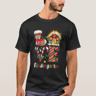 T-shirt Jours de Noël Amour jardin d'enfants Enseignant No