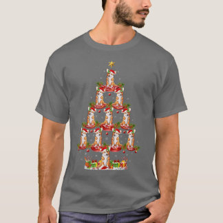 T-shirt Jours fériés Funky Père Noël Corgi Chien de Noël A