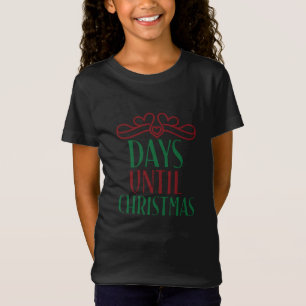 T-Shirt Jours jusqu'à Noël