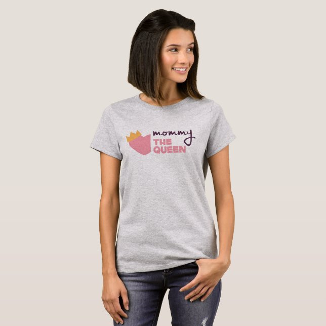 T-shirt Jovely Maman la fête des Mères de la Reine | Chemi (Devant entier)