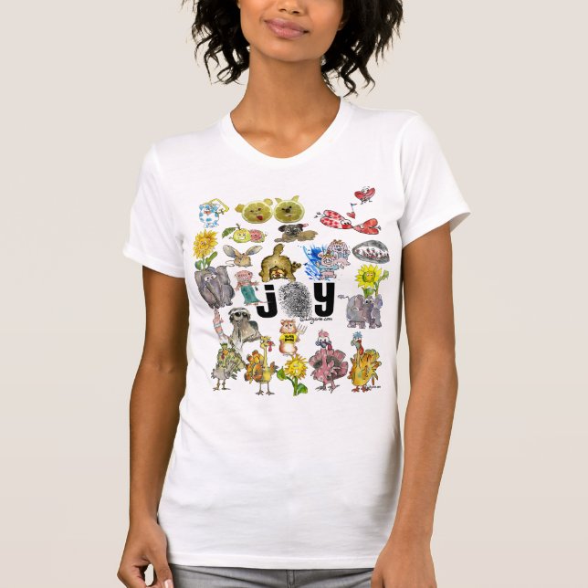 T-shirt Joy Cartoons (Devant)