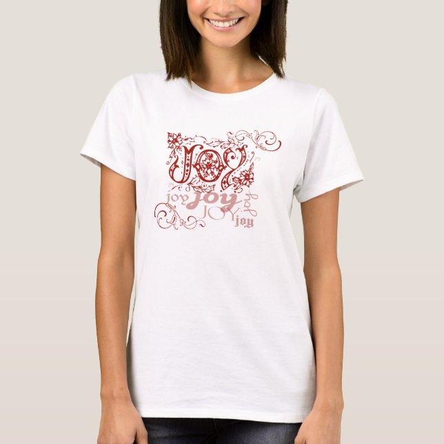 T-shirt Joy Christmas Tee (Devant)