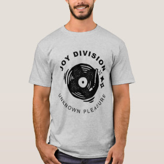 T-SHIRT JOY DIVISION UNKNOWN PLEASURE VINYLE