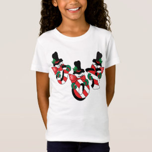 T-Shirt Joy Joy Snowmen Noël