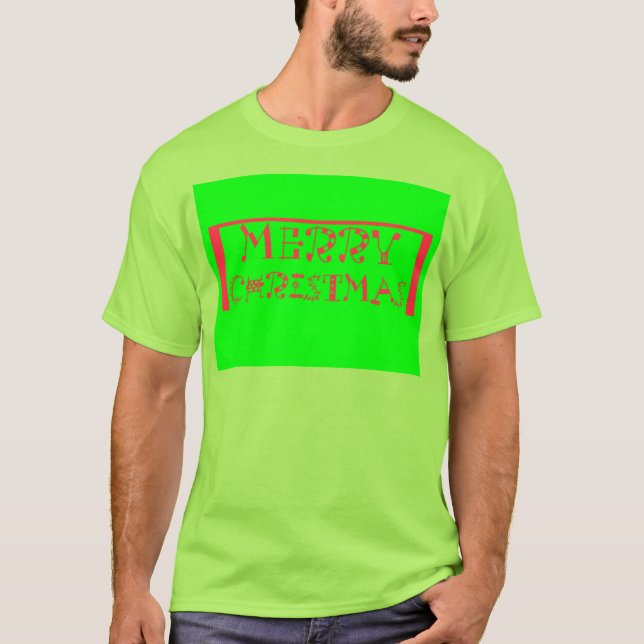 T-shirt Joy Noël Typographie Design : Un Rétro Festif (Devant)