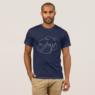 T-shirt JOY pur - Nuage gras - W