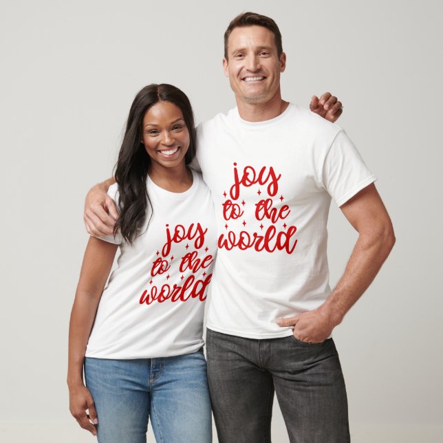 T-shirt Joy To The World - Noël (Unisexe)