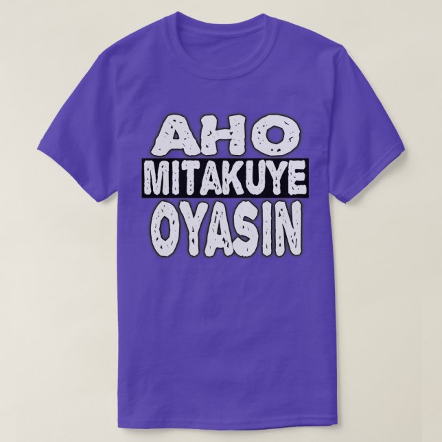 T-shirt Joyasin amérindien mitakuye (2) (Design devant)