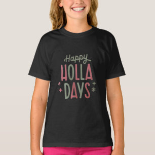 T-shirt Joyeuse chemise de Noël Holla Days