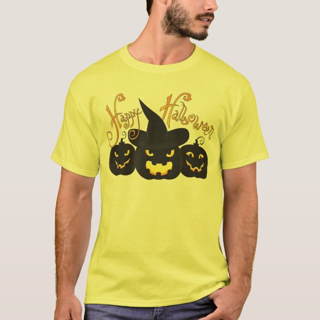 T-shirt Joyeuse chemise Halloween (Devant)