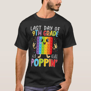 T-shirt Joyeuse Dernière Journée De 9E Année Et Toujours P