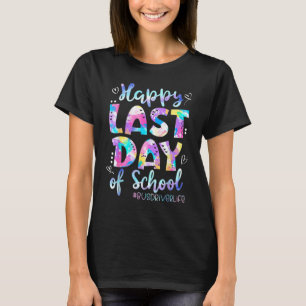 T-shirt Joyeuse Dernière Journée D'Enseignant Diplôme D'Ét