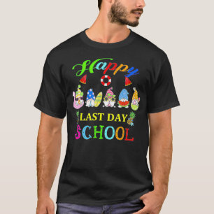 T-shirt Joyeuse Dernière Journée D'Enseignant Diplôme D'Ét