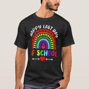 T-shirt Joyeuse Dernière Journée D'Enseignant Diplôme D'Ét