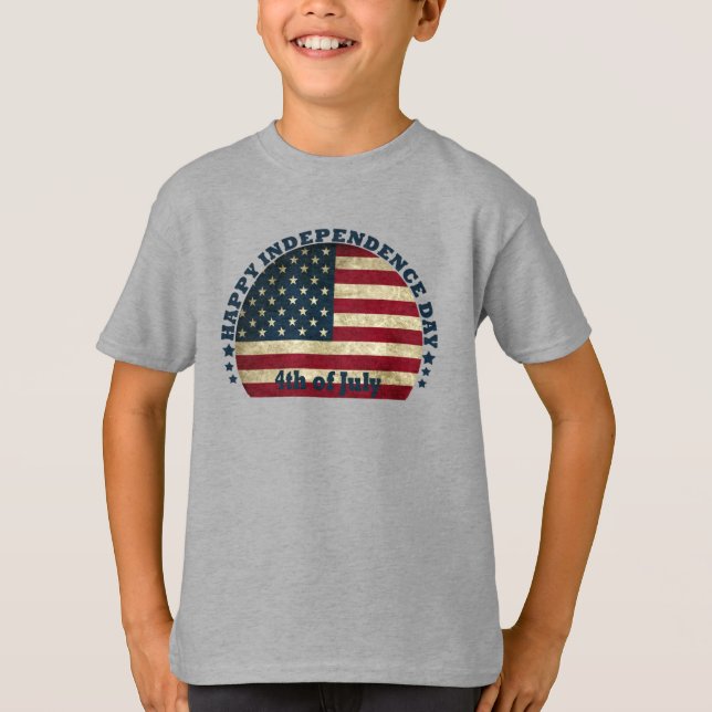T-shirt Joyeuse fête 4 juillet l'indépendance (Devant)
