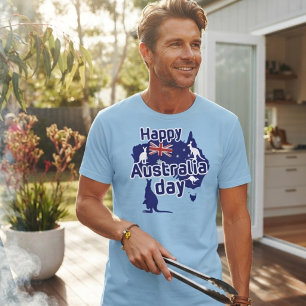 T-shirt Joyeuse fête de l'Australie