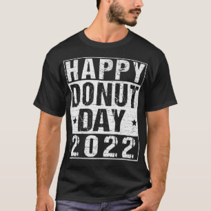 T-shirt Joyeuse fête des beignes 2022 Décoration amusante