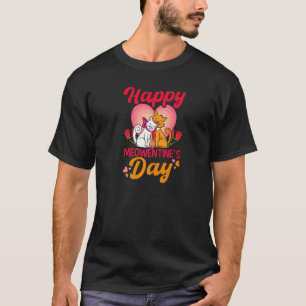 T-shirt Joyeuse fête des Meowentin cat valentin