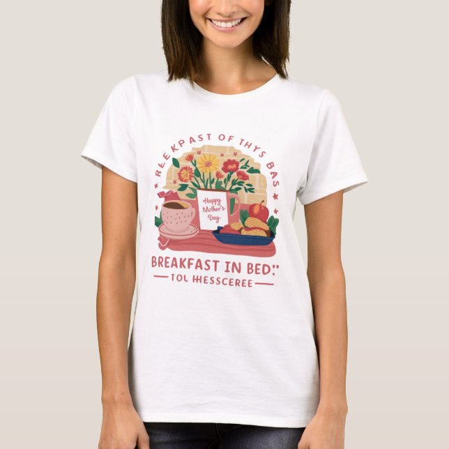 T-shirt Joyeuse fête des mères classique (Devant)