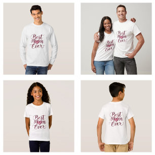 T-shirt Joyeuse Fête des Mères Meilleure Maman de Tous les