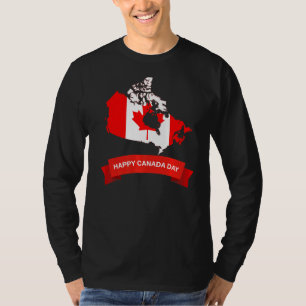 T-shirt Joyeuse fête du Canada C'est la fête du Canada L'é