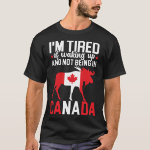 T-shirt Joyeuse fête du Canada Drapeau canadien Feuille d'