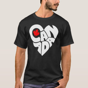 T-shirt Joyeuse fête du Canada Drapeau canadien Maple Leaf
