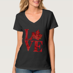 T-shirt Joyeuse fête du Canada Fête de l'érable Fête du Ca