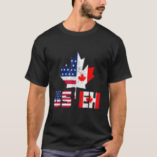 T-shirt Joyeuse fête du Canada Usa Fierté nous Jour du dra