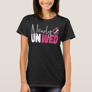 T-shirt Joyeuse fête du divorce récemment ouverte