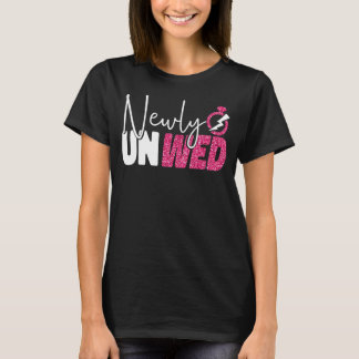 T-shirt Joyeuse fête du divorce récemment ouverte
