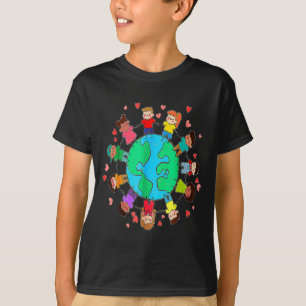 T-shirt Joyeuse Journée de la Terre Enfants du Monde 