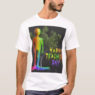 T-shirt "Joyeuse Journée de l'enseignant : Conception spéc