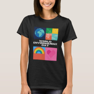 T-shirt Joyeuse Journée de l'environnement Notre planète