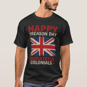 T-shirt Joyeuse Journée de trahison Coloniaux ingrats Juil