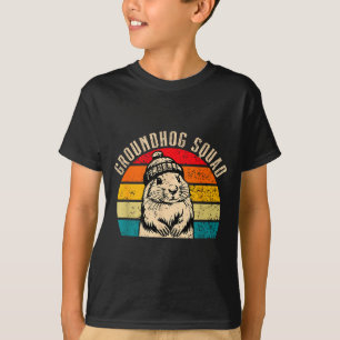 T-shirt Joyeuse journée du marmot 2025 Équipe de la marmot