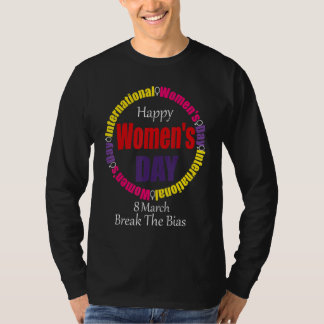 T-shirt Joyeuse Journée internationale des femmes 8 mars 2