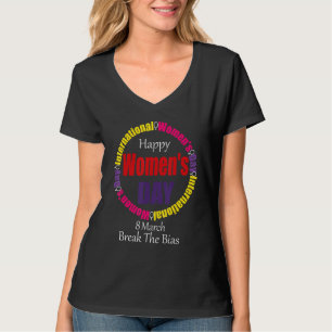 T-shirt Joyeuse Journée internationale des femmes 8 mars 2
