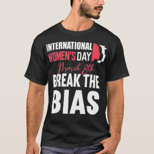 T-shirt Joyeuse Journée internationale des femmes 8 mars 2