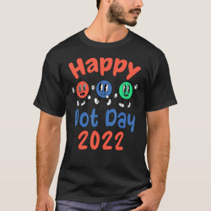 T-shirt Joyeuse Journée internationale du point 2022 Polka