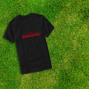 T-shirt Joyeuse lettre rouge du Premier Père